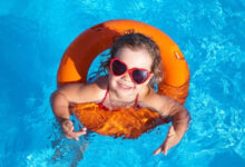 baignade . enfant