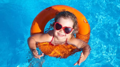 baignade . enfant