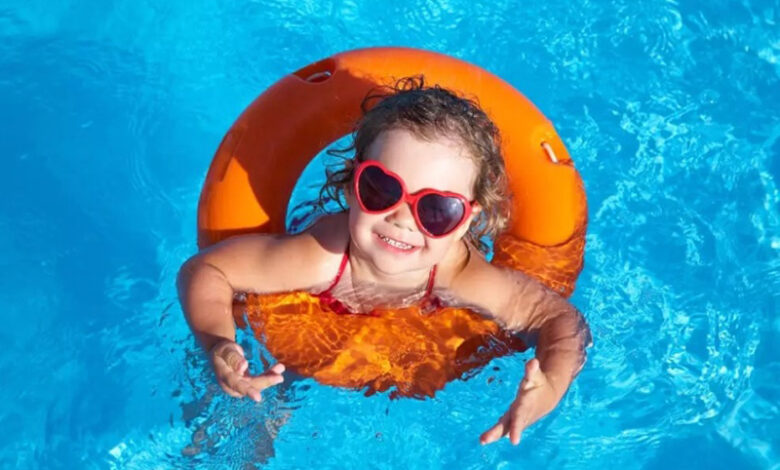 baignade . enfant