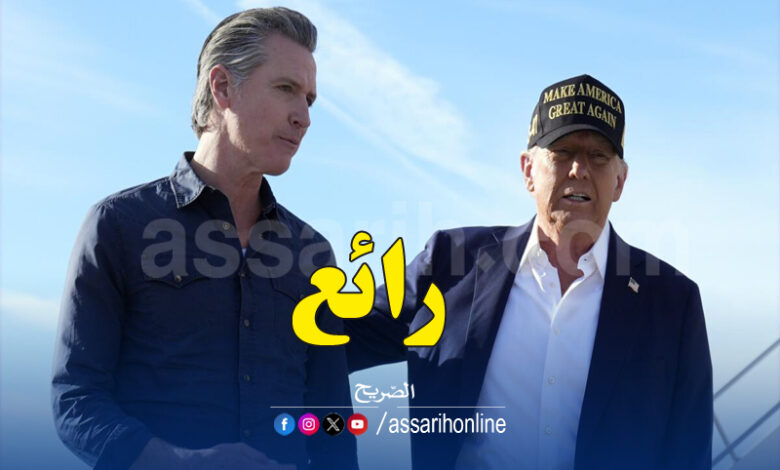 gavin newsom and Donald Trump