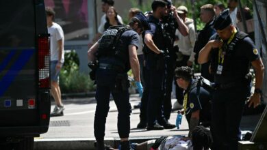 Attaque au couteau sur la route du Tour de France