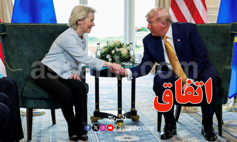 Donald Trump et Ursula von der Leyen