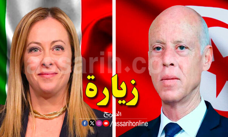 Giorgia Meloni Kais Saied