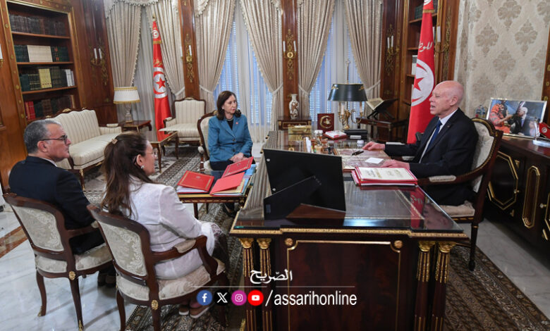 Kais Saied Reunion Palais Carthage