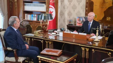 Kais Saied et Sadok Mourali