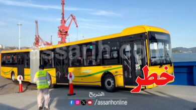 Le premier lot de bus chinois