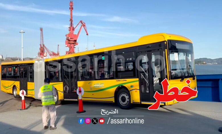 Le premier lot de bus chinois