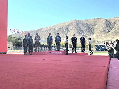 L'unité spécialisée de la Garde nationale brille lors d'une compétition internationale en Chine