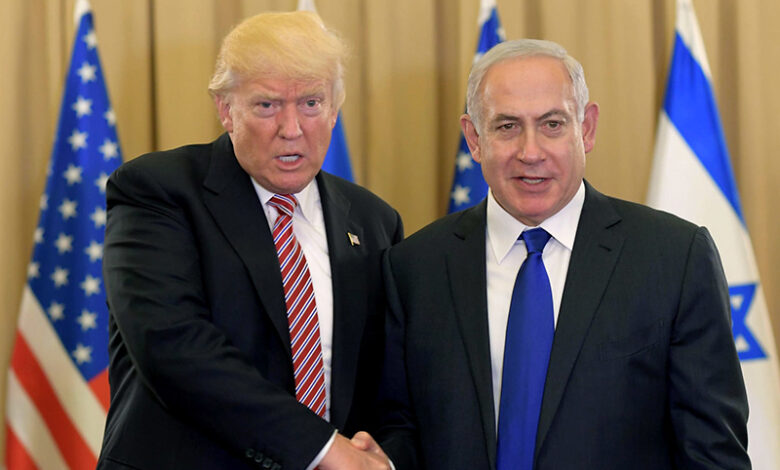 Netanyahou et Trump