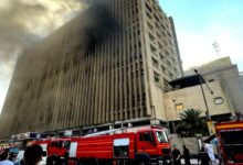 incendie central ramsis - caire 05.07.2025