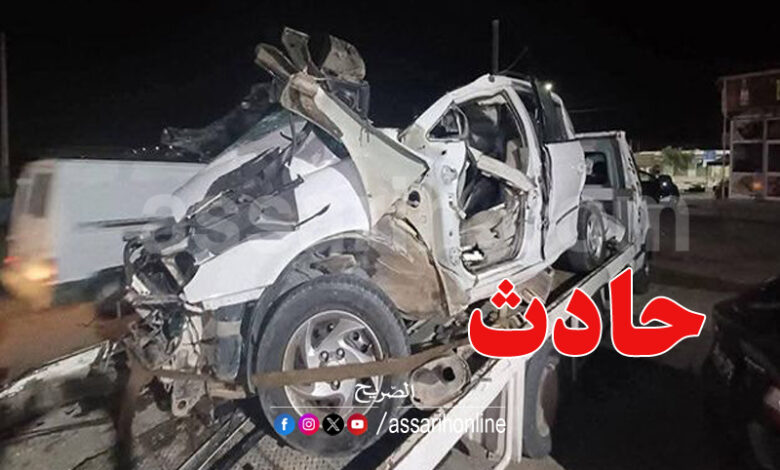 Accident Mehdia Tunisie