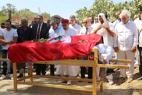 Bizerte... Les funérailles du grand artiste Fadhel Al-Jaziri à sa dernière demeure 3