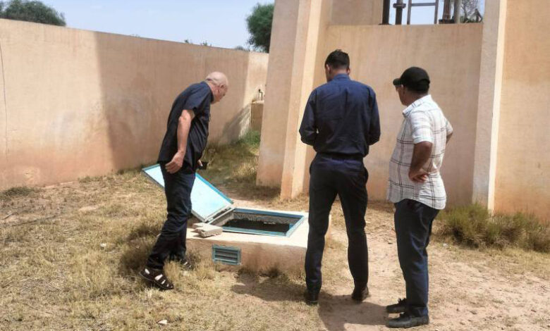 Début des travaux d'électrification du réservoir de Bir Maamer