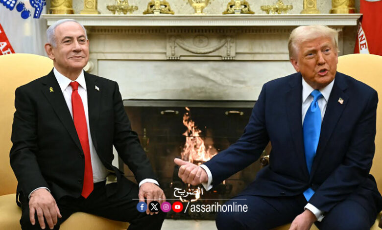 Donald trump benyamin netanyahou