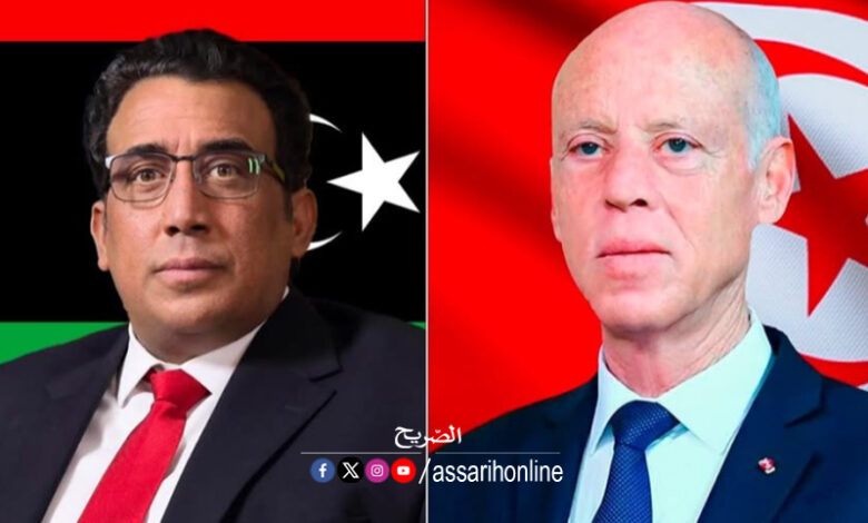Kais Saied Et Mohammed El Menfi