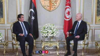 Kais Saied Et Mohammed el Menfi