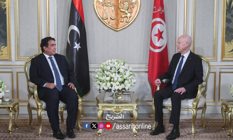 Kais Saied Et Mohammed el Menfi