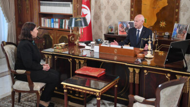 Kais Saied Et Sarra Zaafrani