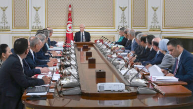 Kais Saied Reunion conseil des ministres