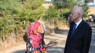 Kais Saied Visite Sejnane Bizerte
