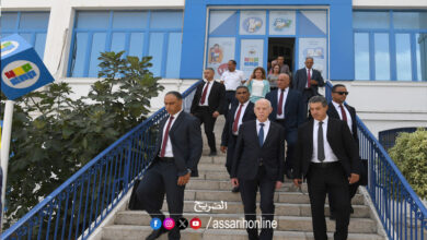 Kais Saied au centre National Pédagogique