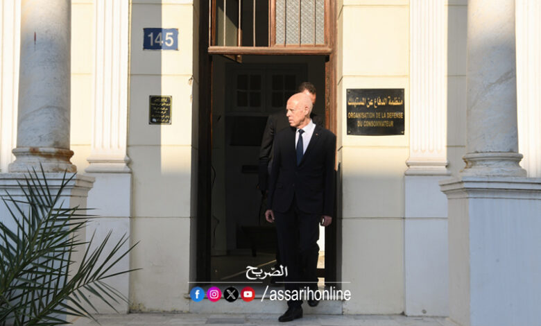 Kais Saied visite siège Conseil superieur de l education et enseignement