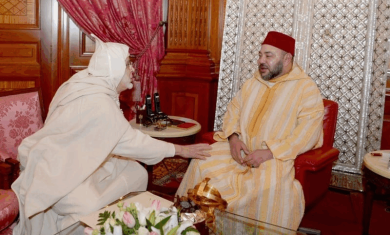 Mohammed 6 et Jammel Eddine Kadri Boudechichi