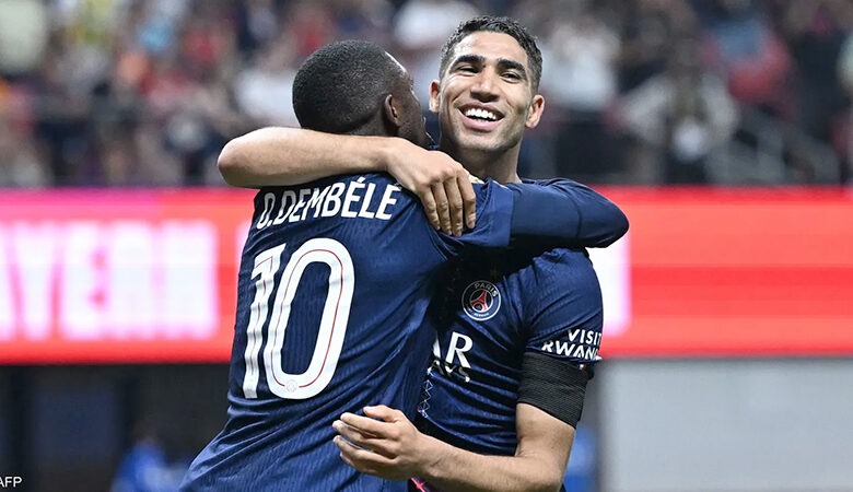 Ousmane Dembélé Achraf Hakimi