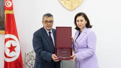 Sarra Zaafrani et Fethi Zouheir Nouri