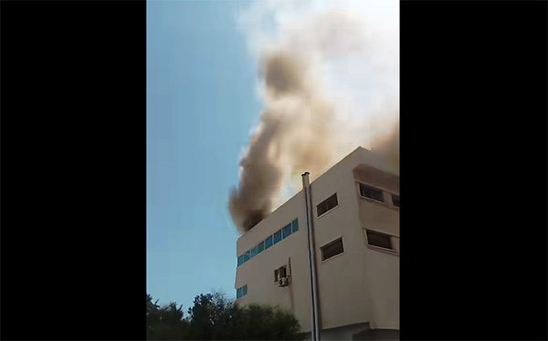 Sfax... Incendie à l'hôpital universitaire Habib Bourguiba