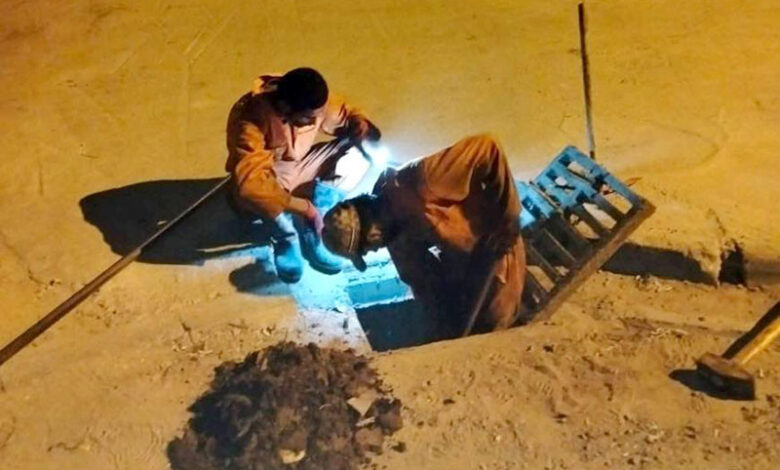 Sfax...Poursuite des travaux d'entretien et de réparation