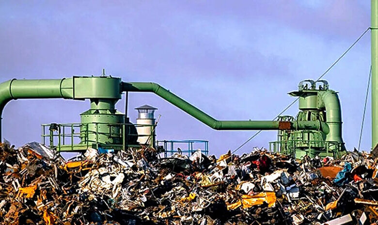 Unité typique de production de méthane