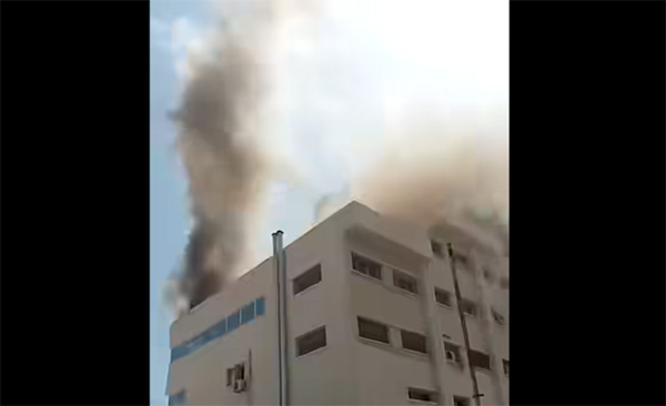 incendie Sfax