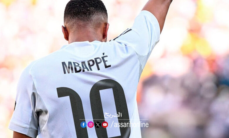 kylian mbappé numéro 10
