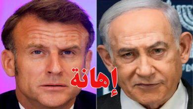 macron netanyahu