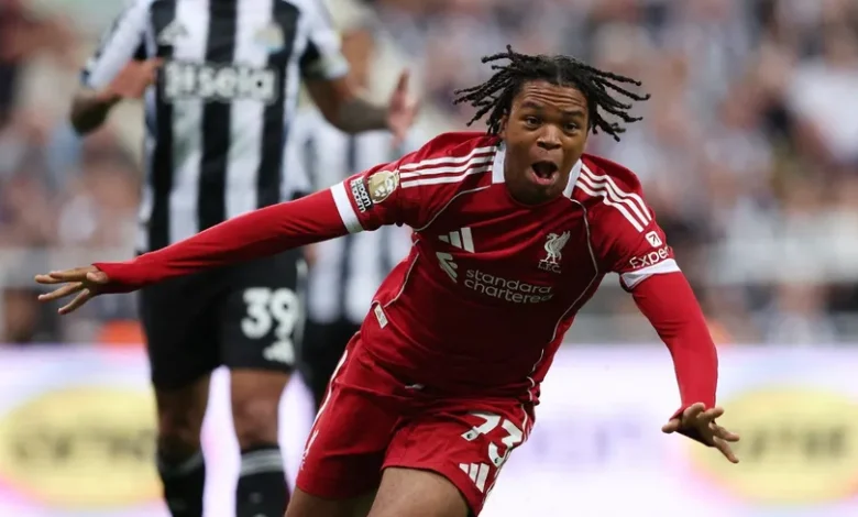 newcastle - liverpool 2-3 le 25 aout 2025 02