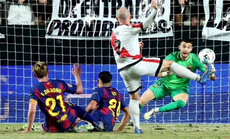 rayo vs barça