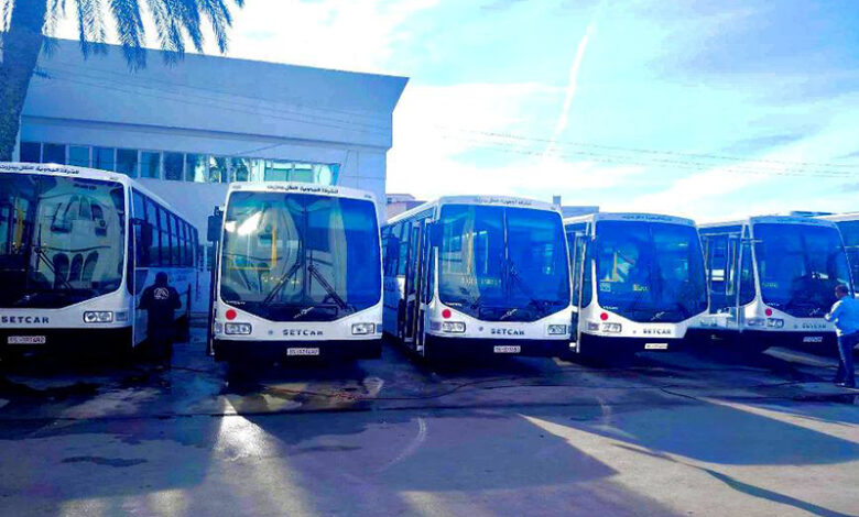 Bizerte... La Société Régionale des Transports reçoit cinq nouveaux bus.