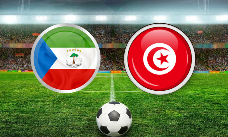 Equipe nationale tunisienne VS Équipe nationale de Guinée équatoriale
