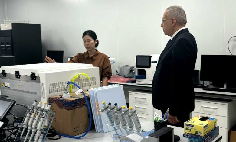 Mustapha Ferjani visite K-NIBRT Korea National Institute for Bioprocessing Research and Training