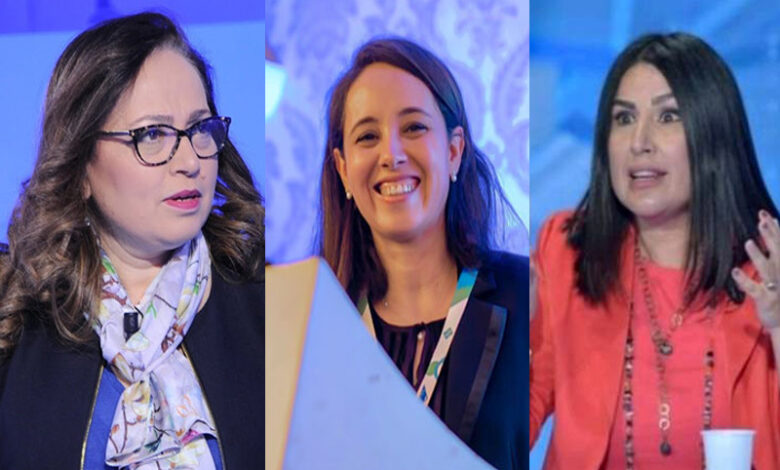 Nissaf Ben Alaya et Samar Sammoud et Nadia Hammami