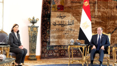 Que s'est-il passé lors de la rencontre entre le président égyptien et la Première ministre Sara Zaafrani