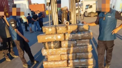 Saisie 572 Kg de drogues Port Rades Tunis