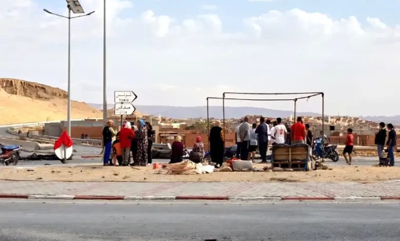 Sit in Route Gafsa
