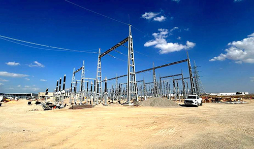Taux de progression de la centrale électrique 2