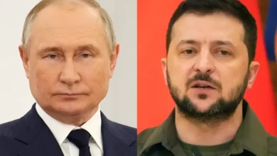 Vladimir Poutine Volodymyr Zelensky