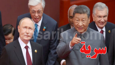 Xi Jinping and Vladimir Poutine