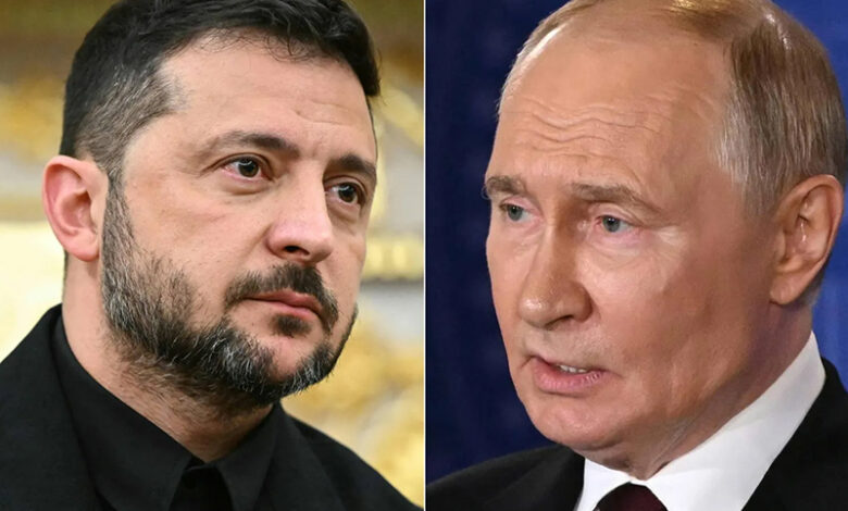 Zelensky et Poutine