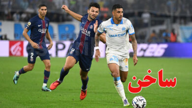 défaite du PSG à Marseille.