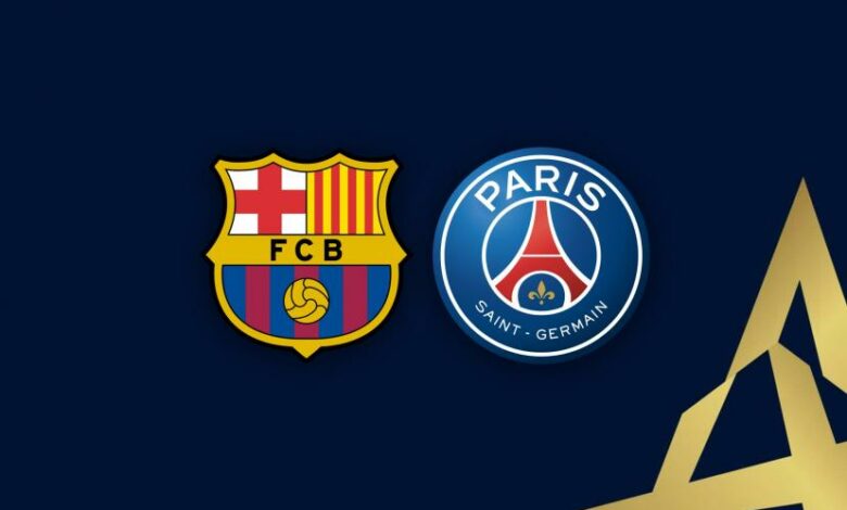 fc barcelone VS paris saint-germain